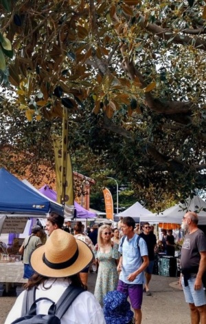 Victor Harbor Artisan Market Crowd 2