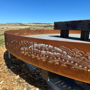 The Bluff Sclupture Close Up