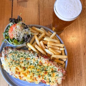 The Crown Hotel Beef Parmi
