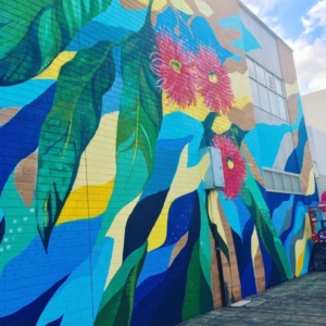 12 Tesltra Exchange Building Mural