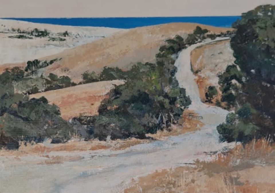 Sala Althea Holmes Summer Road Painting