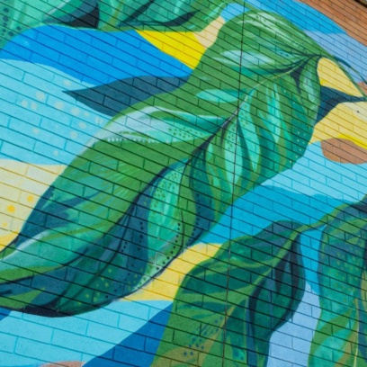 Telstra Mural Banner