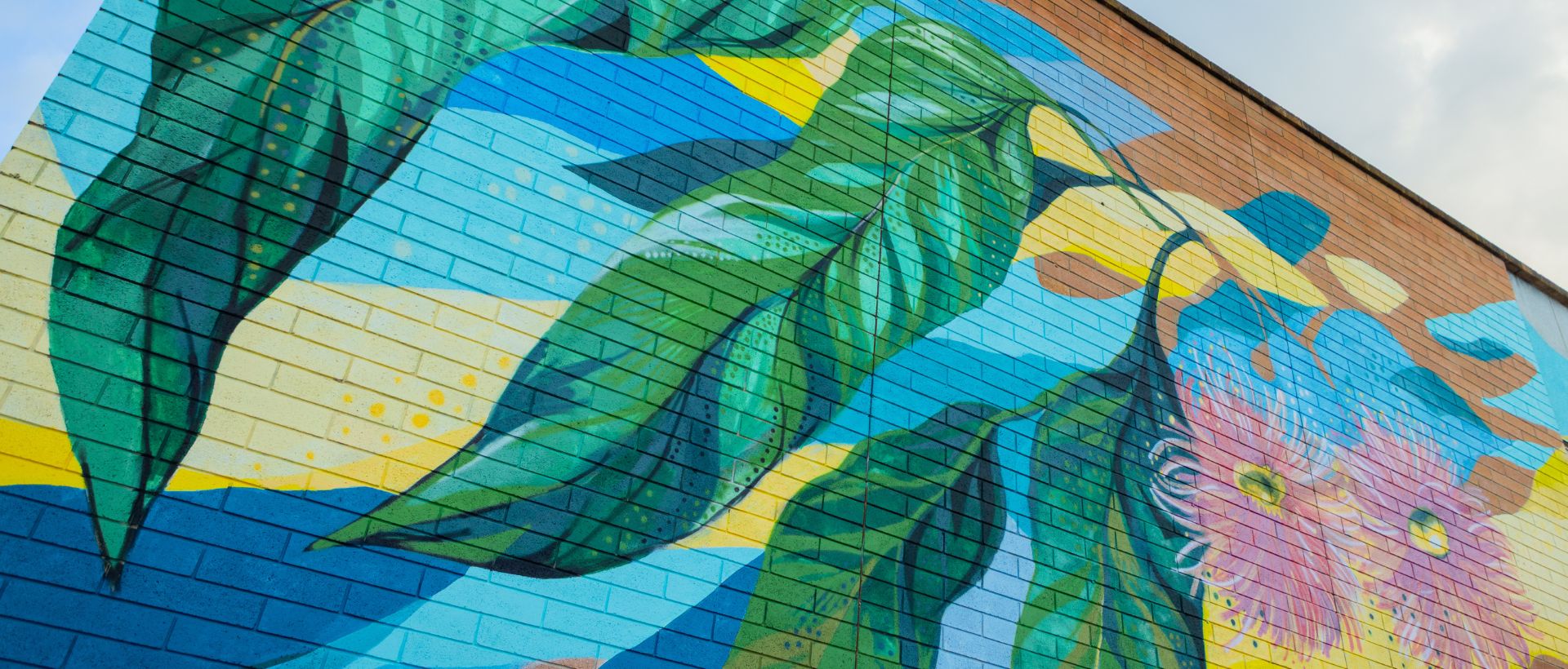 Telstra Mural Banner