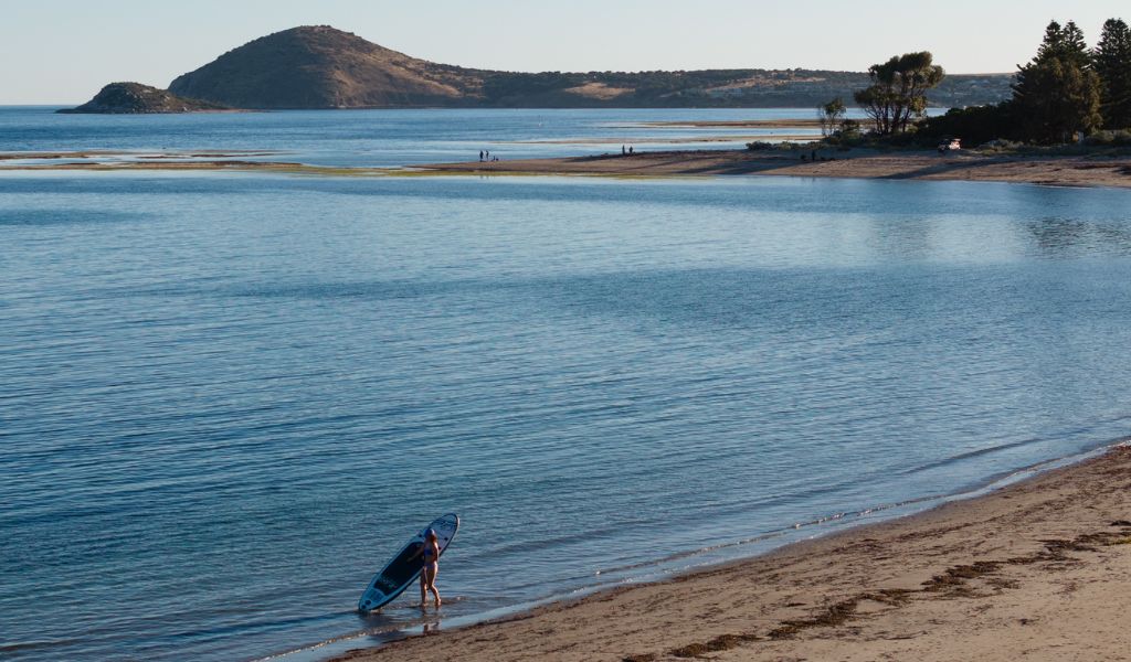 Paddleboarding In Victor Harbor