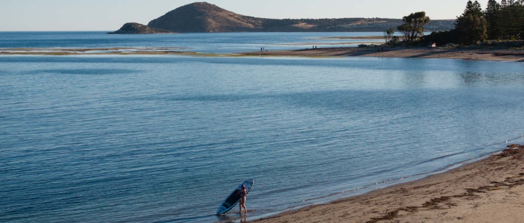 Paddleboarding In Autumn
