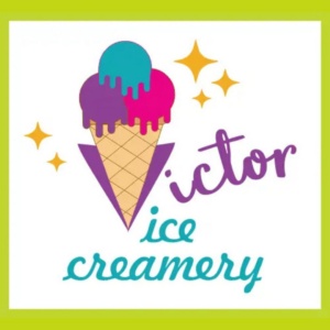 Victor Ice Creamery Logo