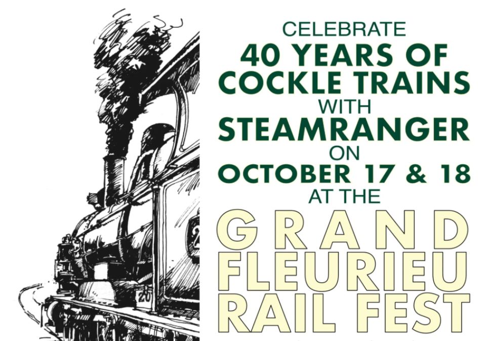 40 Years of Cockle Trains Grand Fleurieu Rail Fest